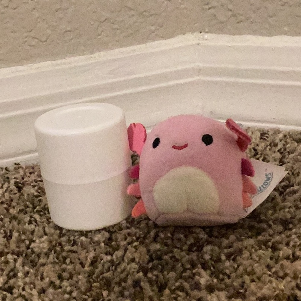 Pink Crap Capsule Micromellow Squishmallow (3 inch)
